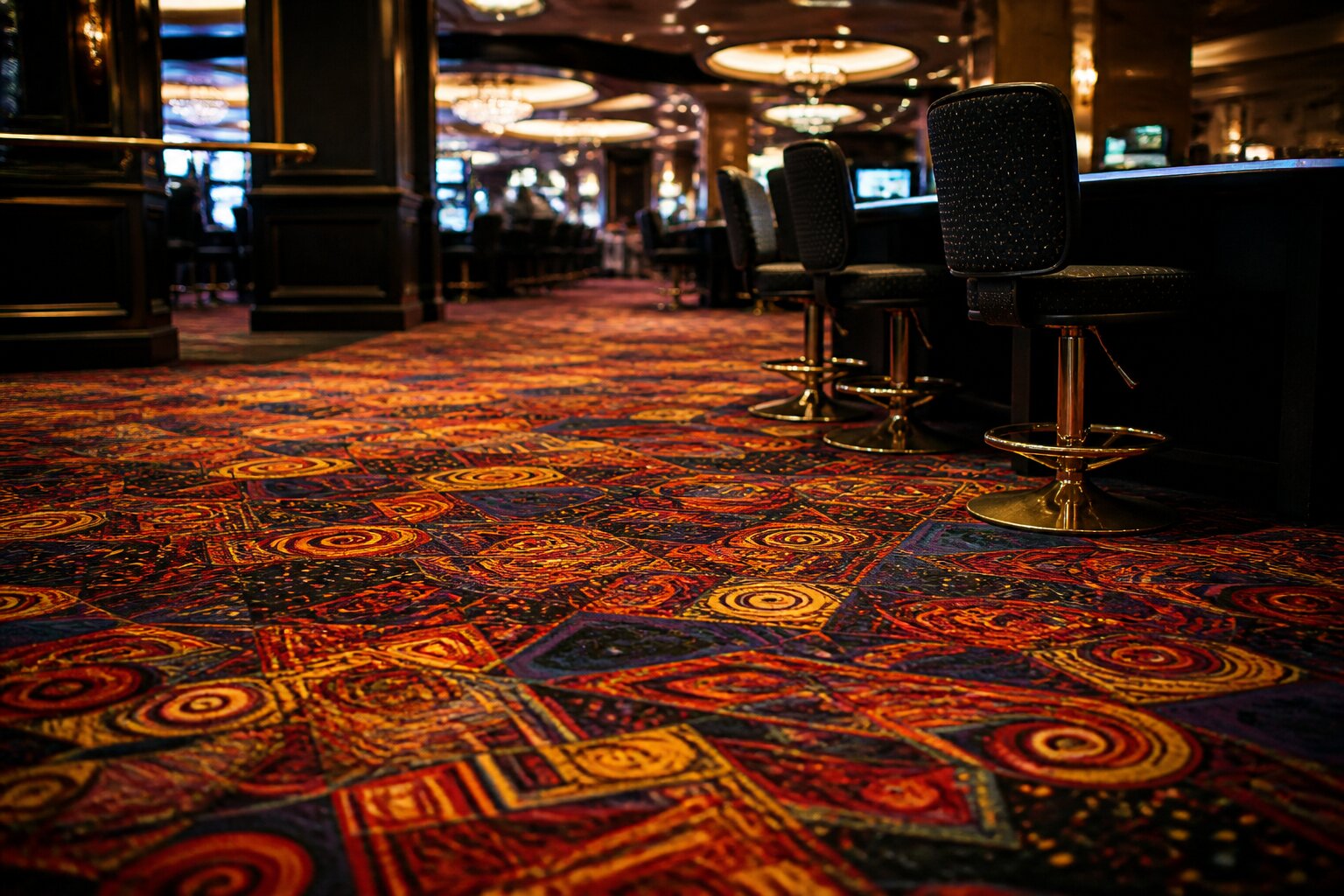 Why Do Casinos Have Ugly Carpet? Carpet Psychology Explained