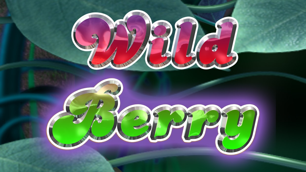 wild berry slots game logo