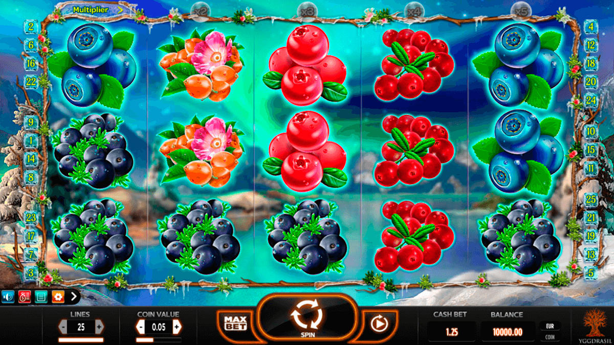 Winter Berries Slot Gameplay